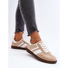 Zapatillas Bajas Mujer Zapatillas Deportivas Beige Eudiopis 7
