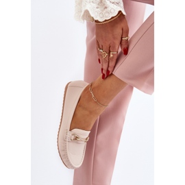 Mocasines Clásicos De Mujer Con Adorno Beige Ainslee 6