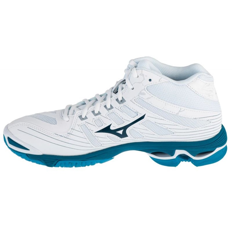 Zapatillas de voleibol Mizuno Wave Voltaje Mid M V1GA216586 blanco 1 Zapatillas de voleibol Mizuno Wave Voltaje Mid M V1GA216586 blanco 1