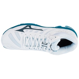 Zapatillas de voleibol Mizuno Wave Voltaje Mid M V1GA216586 blanco 2