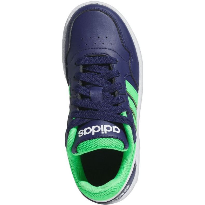 Zapatillas Adidas Hoops 3.0 Jr IG3829 verde 1