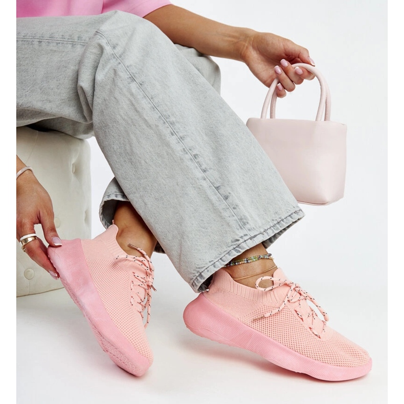 Zapatillas deportivas Roshni rosa 1