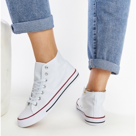 Zapatillas altas Eliska blancas blanco 4