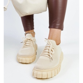 Deportivas Jitka beige claro 3