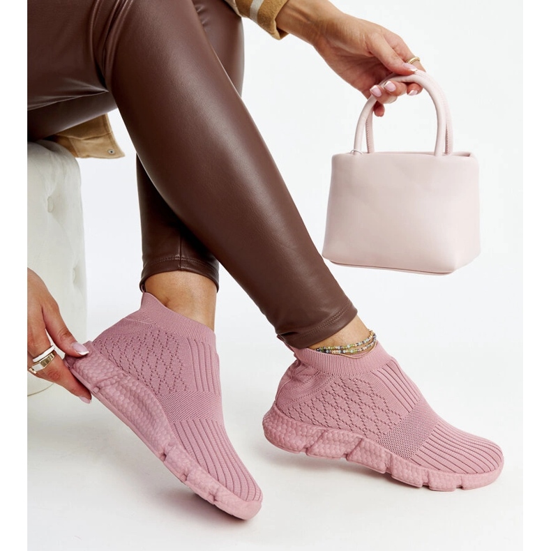 Zapatillas deportivas ligeras rosas de Vaclav rosado 1