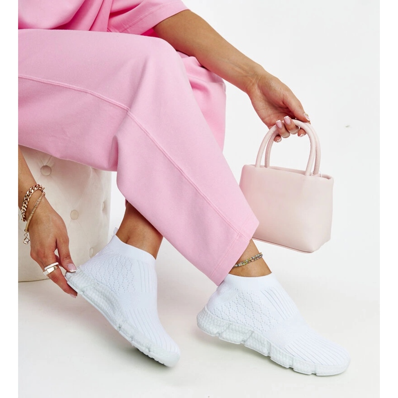 Zapatillas deportivas ligeras blancas de Vaclav blanco 1