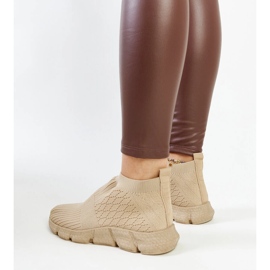 Zapatillas deportivas ligeras beige oscuro de Vaclav 3