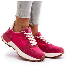 Deportivas Mujer Piel Big Star NN274961 Fucsia rosado 10