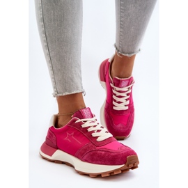 Deportivas Mujer Piel Big Star NN274961 Fucsia rosado 5
