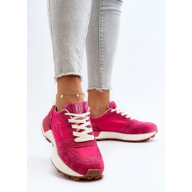 Deportivas Mujer Piel Big Star NN274961 Fucsia rosado 4