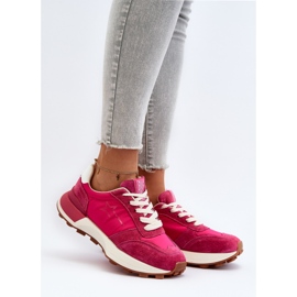 Deportivas Mujer Piel Big Star NN274961 Fucsia rosado 3