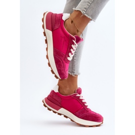 Deportivas Mujer Piel Big Star NN274961 Fucsia rosado 8