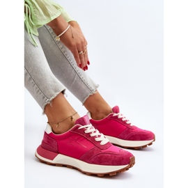 Deportivas Mujer Piel Big Star NN274961 Fucsia rosado 9
