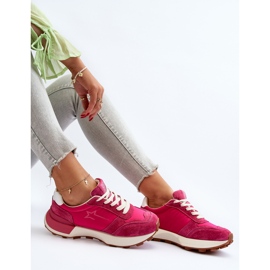 Deportivas Mujer Piel Big Star NN274961 Fucsia rosa 1