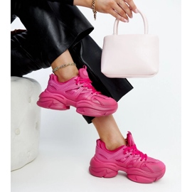Deportivas Feaven rosa oscuro rosado 3