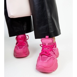 Deportivas Feaven rosa oscuro rosado 4
