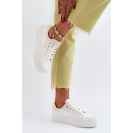 Zapatillas Mujer Plataforma Lee Cooper LCW-24-31-2179 Blanco 7