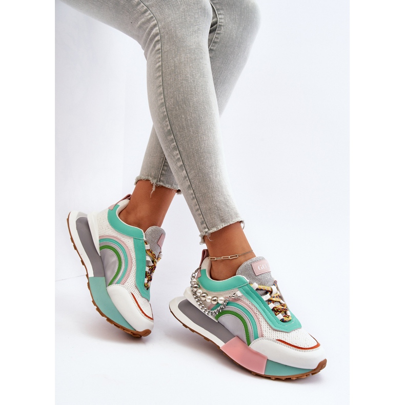 Zapatillas Mujer Con Adorno GOE NN2N4048 Multicolor blanco 2 Zapatillas Mujer Con Adorno GOE NN2N4048 Multicolor blanco 2