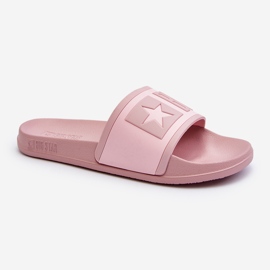 Chanclas de mujer Big Star NN274A647 Rosa rosado 1