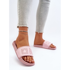 Chanclas de mujer Big Star NN274A647 Rosa rosado 3