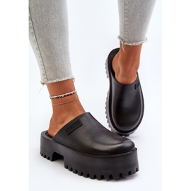 Chanclas de Mujer con Suela Maciza Big Star NN274014 Negro 4