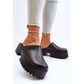Chanclas de Mujer con Suela Maciza Big Star NN274014 Negro 3