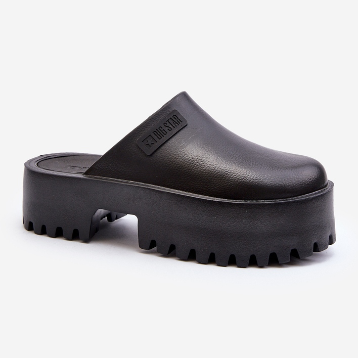 Chanclas de Mujer con Suela Maciza Big Star NN274014 Negro 1