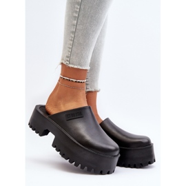 Chanclas de Mujer con Suela Maciza Big Star NN274014 Negro 2