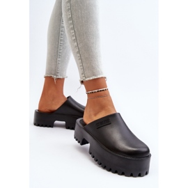Chanclas de Mujer con Suela Maciza Big Star NN274014 Negro 5