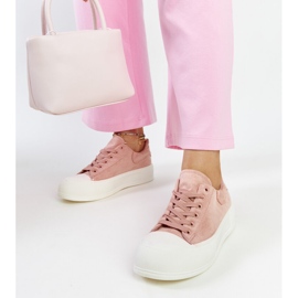 Zapatillas con plataforma Agathe rosa rosado 2