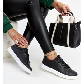 Deportivas Semret de ecopiel negras negro 1 Deportivas Semret de ecopiel negras negro 1
