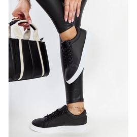 Deportivas Semret de ecopiel negras negro 3