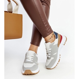 Zapatillas multicolores con plataforma Sultisz. gris 3
