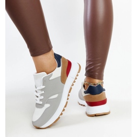 Zapatillas multicolores con plataforma Sultisz. gris 4