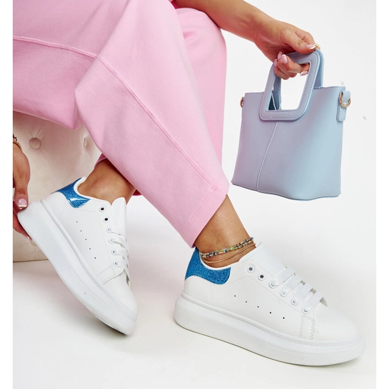 Zapatillas Fatimah de ecopiel blanca. blanco 1