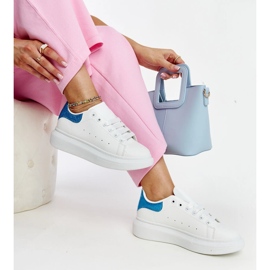 Zapatillas Fatimah de ecopiel blanca. blanco 2