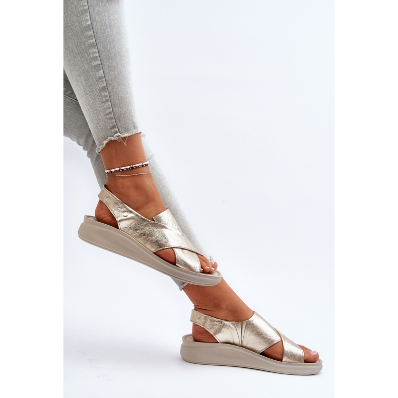 Zazoo 40392 Sandalias Mujer Piel Dorado 1 Zazoo 40392 Sandalias Mujer Piel Dorado 1