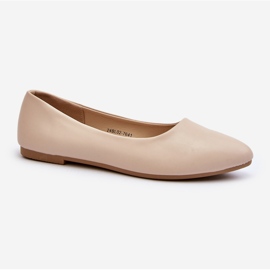 Bailarinas Mujer Piel Ecológica Beige Tindomiel 1