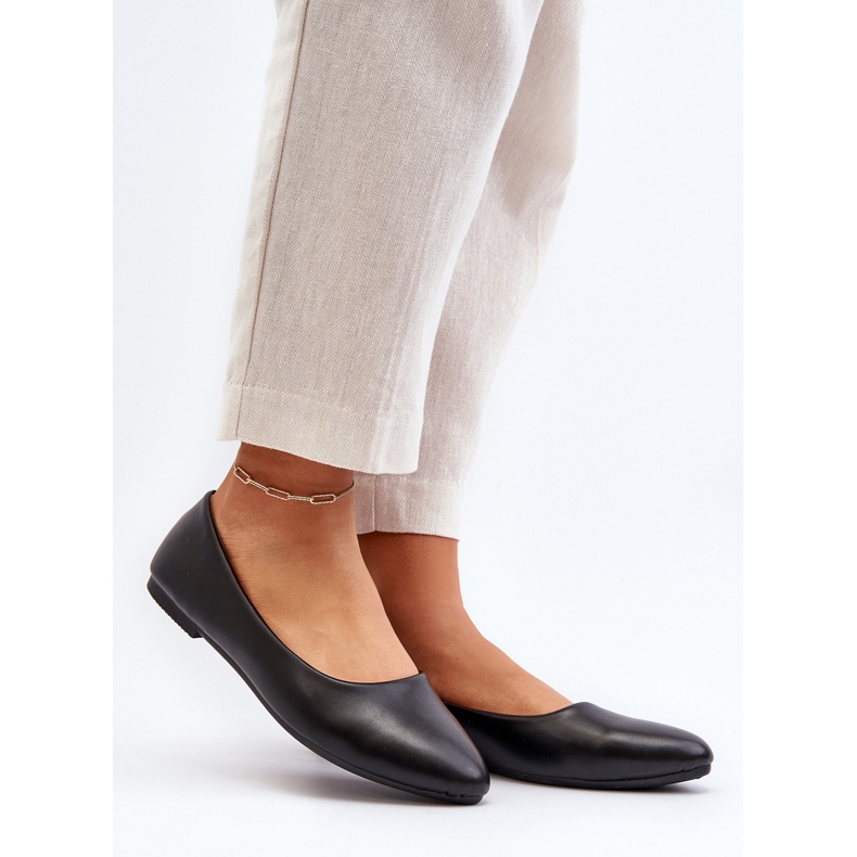 Bailarinas Mujer Piel Ecológica Negro Tindomiel 2