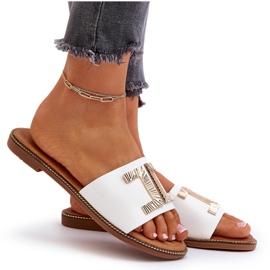 Seastar Chanclas de mujer con adorno blanco Ollavia 8