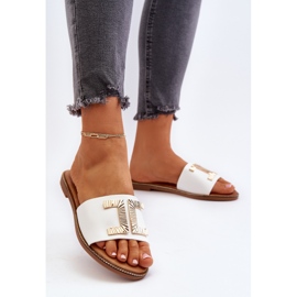 Seastar Chanclas de mujer con adorno blanco Ollavia 3