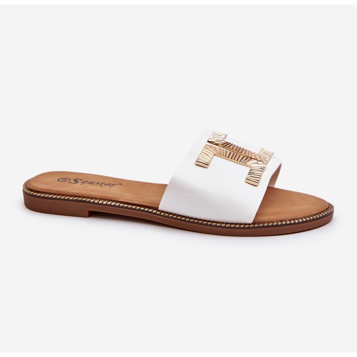 Seastar Chanclas de mujer con adorno blanco Ollavia 1