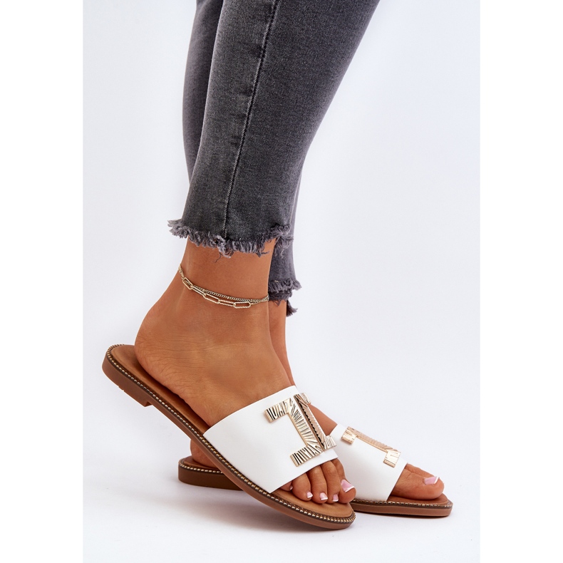 Seastar Chanclas de mujer con adorno blanco Ollavia 2