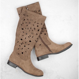 Botas Jezzi W caladas JEZ423B marrón 2