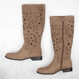 Botas Jezzi W caladas JEZ423B marrón 3