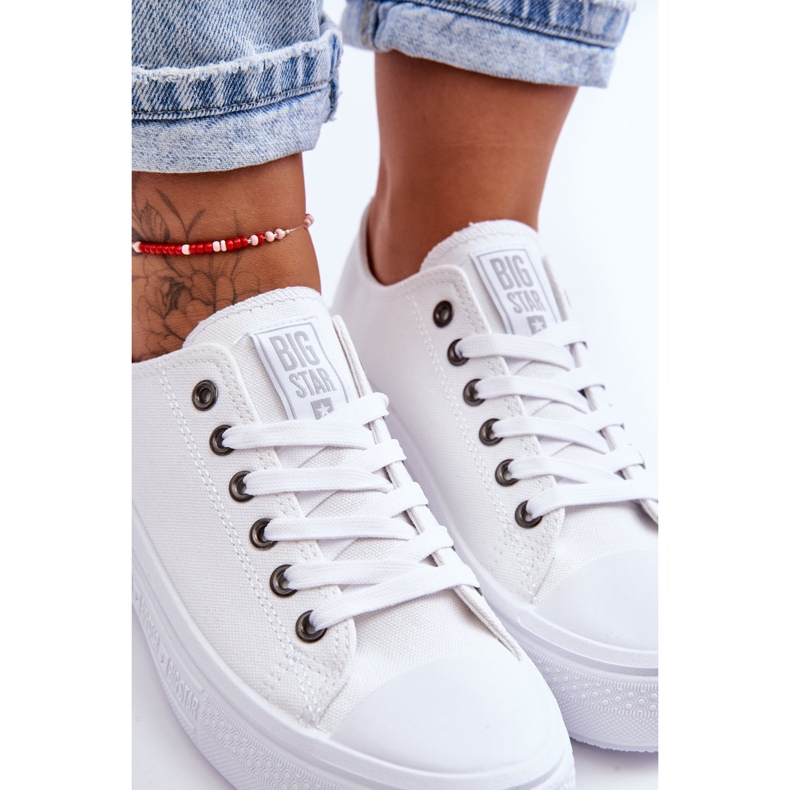Sneakers Mujer Plataforma Big Star LL274A177 Blanco 3