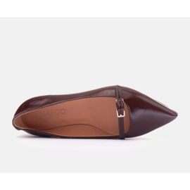 Marco Shoes las bailarinas de helen rojo 4
