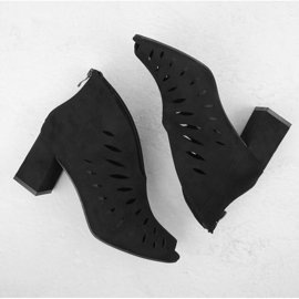 Potocki W WOL225A botines de ante, negro 4