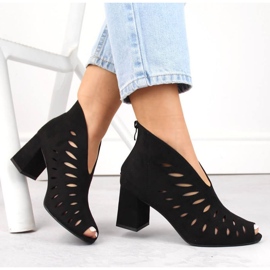 Potocki W WOL225A botines de ante, negro 5