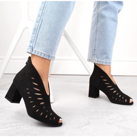 Potocki W WOL225A botines de ante, negro 6